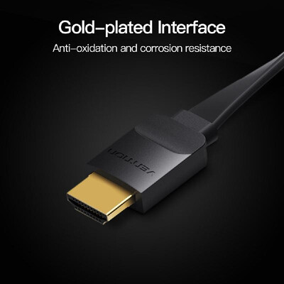 

VENTION HD Male to VGA Female Converter Adapter 15cm Flat HD Video Cable 1080P High Definition for PS4 Game Console DVD PC STB Lap