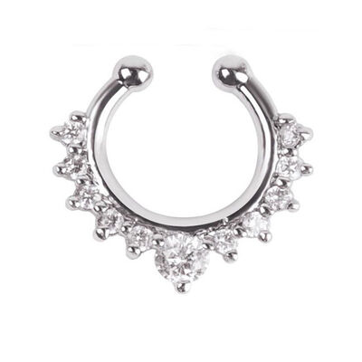 

New Fashion European American Pendientes Simple Non-pierced Ear Cuff Crystal Clip Earrings for Women Jewelry Gift Brincos