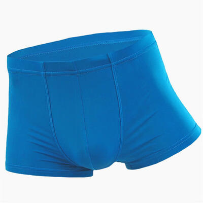 

Summer Sexy Mens Boxer Briefs Ultrathin Elastic Ice Silk Breathable 3D Convex Underwear For Men