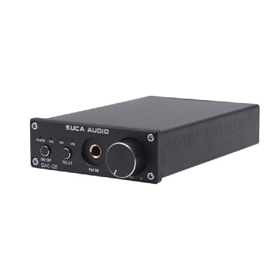 

SUCA DAC-Q5 Headphone Digital Audio Amplifier HiFi Optical Audio Coaxial USB DAC Q5 Decoder with AMP