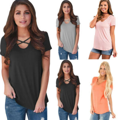 

Women Pregnant Maternity Short Sleeve Nursing Tops Breastfeeding Blouse T-Shirt