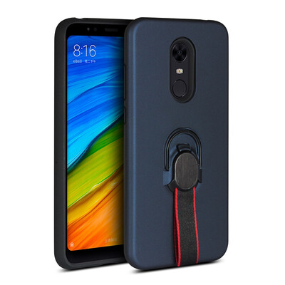 

Magnetic Car Mount Case Xiaomi Redmi 5 5 Plus Finger Ring Holder Case Redmi 5 Plus 5plus Hybrid Silicone TPU Cover Hard Case