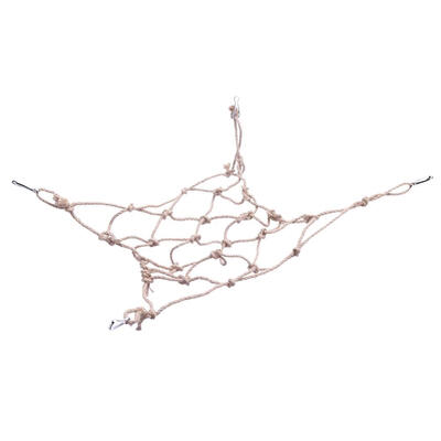 

Parrots Birds Hemp Rope Climbing Net Pets Bite Chew Climb Swing Hanging Toy
