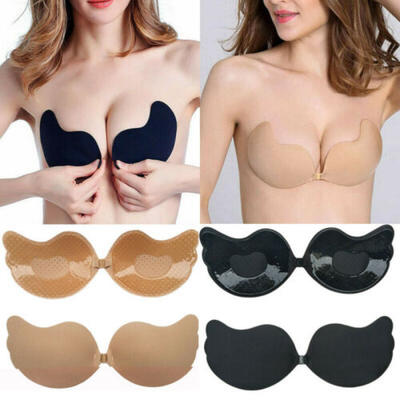 

New Silicone Stick On Push Up Gel Strapless Invisible Backless Bra Self Adhesive