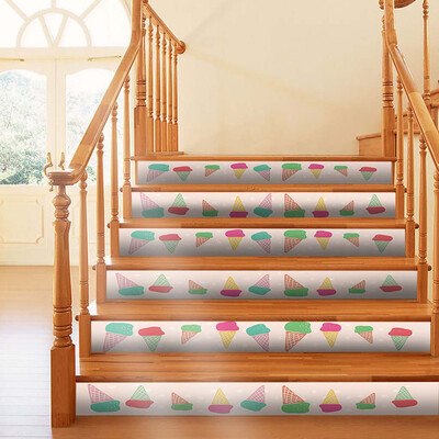 

〖Follure〗3D Simulation Stair Stickers Waterproof Wall Stickers DIY Home Decor