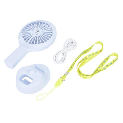 

Greensen Portable Handheld Mini Fan USB Rechargeable Desk Fan with Separable Bracket Mobile Phone Holder