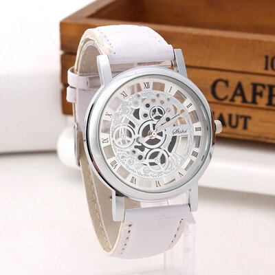 

Belt Mens Watch Mens Watch Student Fashion Openwork Imitation Mechanical Quartz Watch