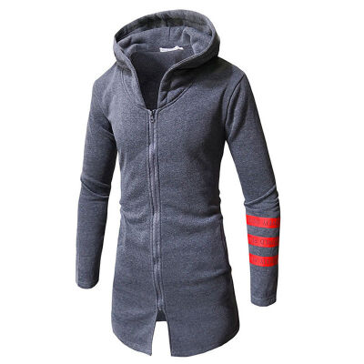 

Mens Long Sleeve Camo Zip Hoodies Outwear Sweatshirt Top Jacket Blazer Coat