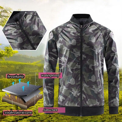 

Toponeto Men Winter Zipper Pocket Softshell Windproof Waterproof Soft Coat Shell Jacket