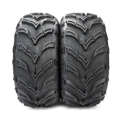 

Ktaxon 2pcs Black ATVUTV Tires 25x10-12 25x10x12 Rear 6PR P377 Rubber 50J