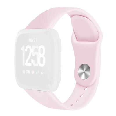 

TPU Watch Band Bracelet Wrist Strap Reverse Watch Buckle for Fitbit Versa