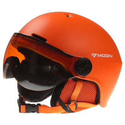 

Snowboard Helmet with Earmuff Goggle Men Women Safety Skiing Helmet Professional Skiing Snow Sports Helmet