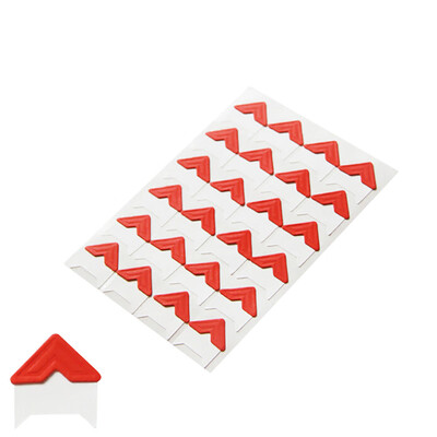 

Toponeto DIY Vintage Corner Kraft Paper Stickers Photo Albums Decoration Scrapbooking