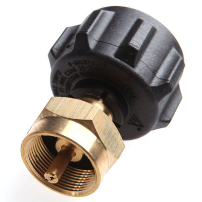 

1LB Tank Propane Gas QCC to POL Regulator Valve Refill Adapter BBQ Kits Outdoor