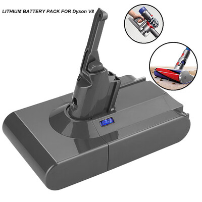 

〖Follure〗3500mAh 216V Battery For Dyson V8 Battery Absolute V8 Animal Vacuum Cleaner