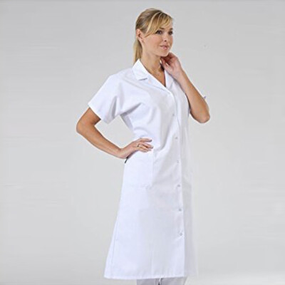 

Tailored Unisex Warehouse Work Wear Hospital Technician White Coat Laboratory Blouse