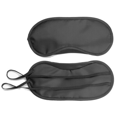 

Siaonvr 1PC New Pure Silk Sleep Eye Mask Padded Shade Cover Travel Relax Aid