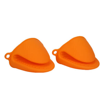 

2pcs Silicone Anti-Slip Oven Gloves Heat Resistant Kitchen Cooking Glove