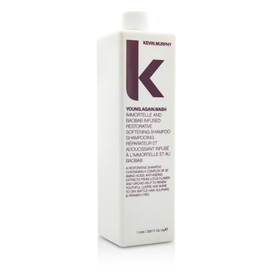 

KEVINMURPHY - YoungAgainWash Immortelle&Baobab Infused Restorative Softening Shampoo - To Dry Brittle Hair 1000ml336oz