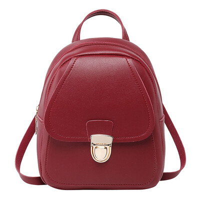 

Covered Lock Crossbody Backpack Bags For Women Fashion Girls Casual Ladies Clutch Female Quailty Travel 2019 New