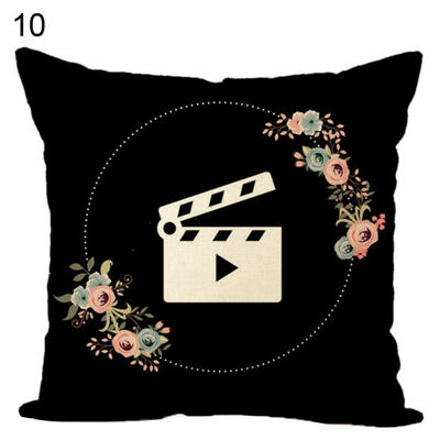 

Creative Symbol Soft Throw Pillow Case Cushion Cover Sofa Bed Car Home Decor