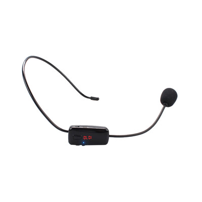 

Wireless Hands-Free FM Condenser Headset Megaphone Radio Mic for Speakers