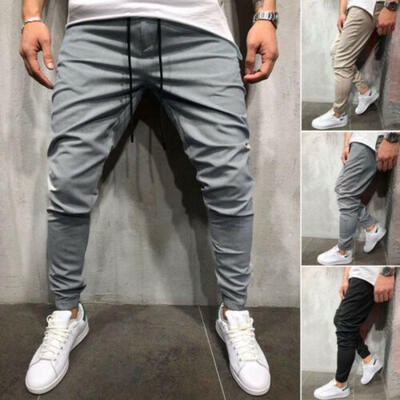 

Mens Casual Tracksuit Training Jogging Joggers Sweat Pants Bottoms Gym Trousers