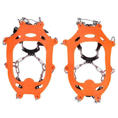 

Greensen 1 Pair 11 Teeth Children Ice Claw Outdoor Chain Gripper Crampon Anti-slip Snow Grips