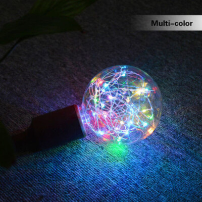 

Tailored Christmas LED Light Bulb E27 Starry Fairy String Xmas Party Lamp Bulb Decor Blue