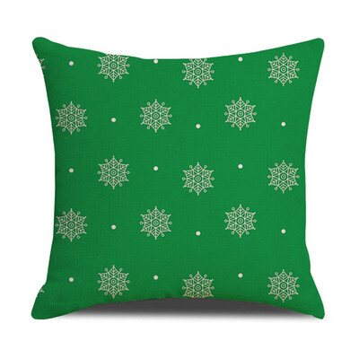 

Nordic Style Cushion Covers Deer Geometric Pillow Cases Linen Cotton Christmas Pillow Covers Home Bedroom Sofa Decoration