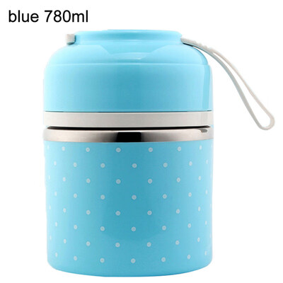 

7801230ml Portable Thermal Lunch Box Leak-proof Bento Picnic Food Container
