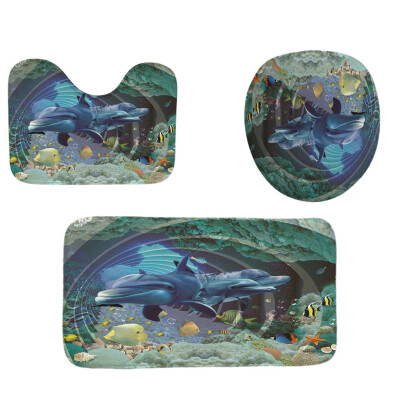 

〖Follure〗3pcs Non-Slip Bath Mat Bathroom Kitchen Carpet Doormats Decor