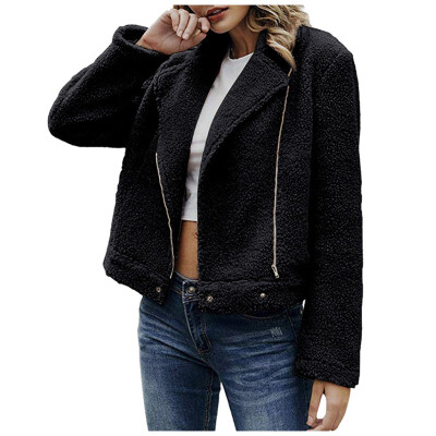 

Toponeto Fashion Women Casual Coat Winter Warm Outwear Ladies Zipper Coat Overcoat