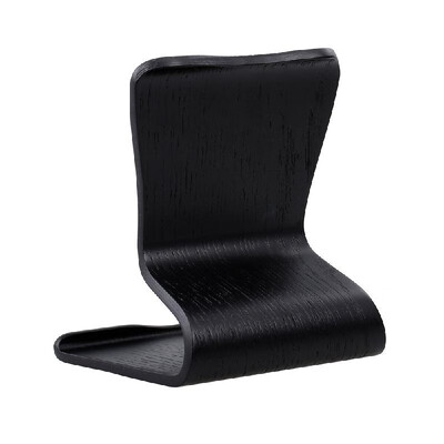 

SAMDi Tablet Stand Oak Wooden iPad Holder for iPad Samsung Kindle Upright&Laid Angle Neck-pain Ease Black
