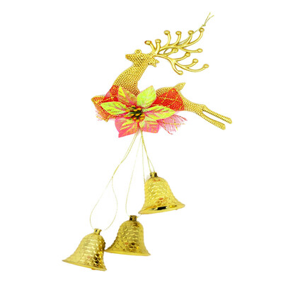 

Tailored Christmas Deer Bell Christmas Tree Ornaments Xmas Decorative Pendant