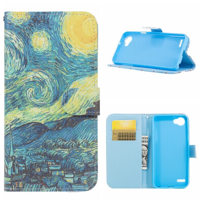 

MOONCASE LG Q6 G6 Mini Painted Pattern Holster - Starry Sky