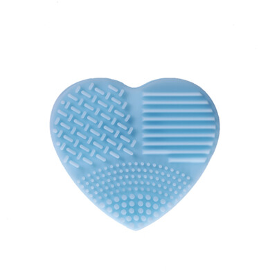 

〖Follure〗Silicone Heart Shape Makeup Brush Cleaner Cosmetic Cleaning Tool Washing Brush