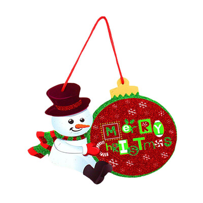 

Gobestart 3D Romantic Xmas String Hanging Charm Party Decoration Christmas Tree Ornament