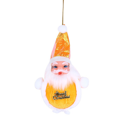 

〖Follure〗1PC Colorful Christmas Santa Claus Ornaments Xmas Tree Hanging Decoration
