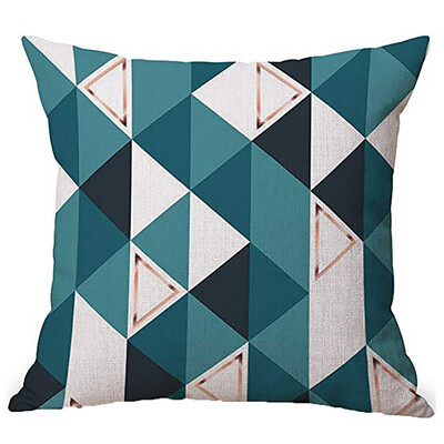 

〖Follure〗Geometric Patterns Animal Painting Linen Pillowcase Decorative Pillow Covers