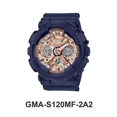 

Casio G-Shock GMA-S120MF-2A2 Digital Watch Black Rose Gold