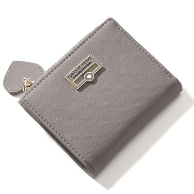 

Tailored Women Short Wallets Mini Money Purses Small Fold Female Coin Purse Card Holder