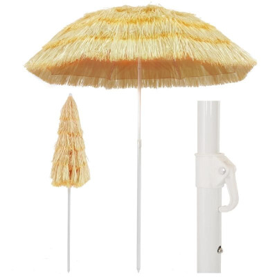 

Beach Umbrella Natural 709" Hawaii Style