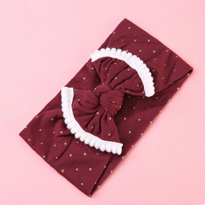 

Baby Toddler Girls Kids Bunny Rabbit Bow Knot Turban Headband Hair Band Headwrap