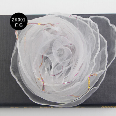

Factory direct kindergarten performance dance performance small scarves small squares bright silk solid color scarf wholesale ZK001