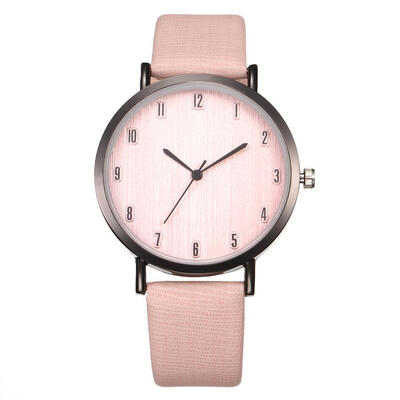 

Rustic Roman Numerals Womens Watch Quartz Leather Strap Clock For Work Out Very Characteristic Simple Wristwatch Kol Saati