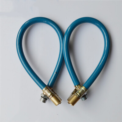 

1 Auto Tire Pressure Guage Meter Air Tyre Inflator Hose Tube Rubber Hand Tools