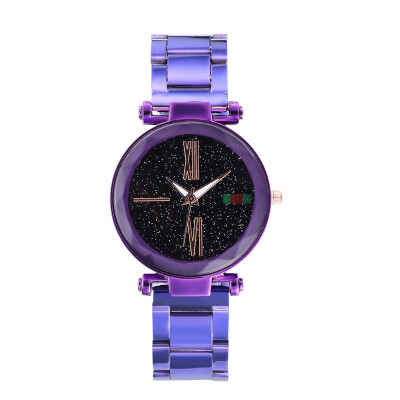 

Watch starry elegant temperament leisure simple&mature