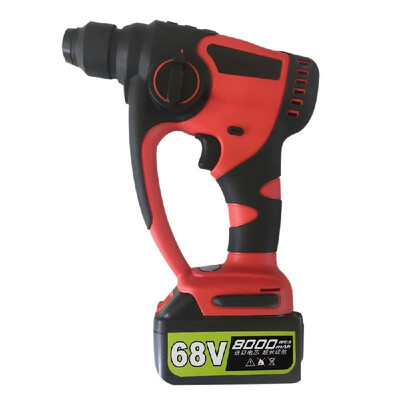 

Lithium Battery Rotary Hammer Drill Brushless Cordless Hammer Electric Drill Screwdriver Power Tools