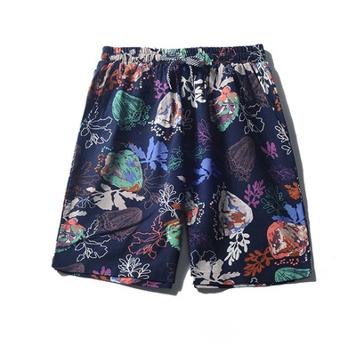

Tailored Mens Linen Shorts Sports Work Casual Printed Beach Shorts Pants Trousers